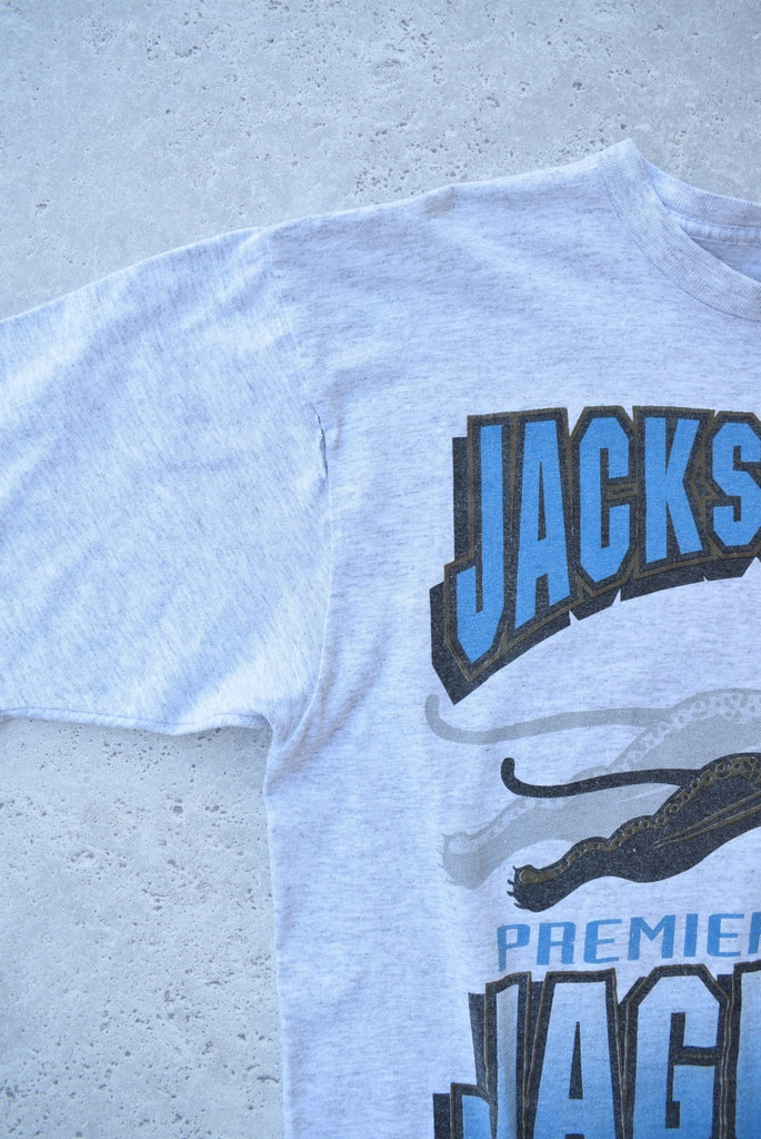 Vintage 1992 NFL Jacksonville Jaguars Premier Season Tee (L) - Retrospective Store