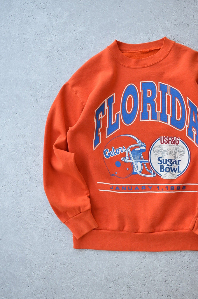 Vintage 1992 University of Florida Gators Football Sugar Bowl Sweater (M) - Retrospective Store