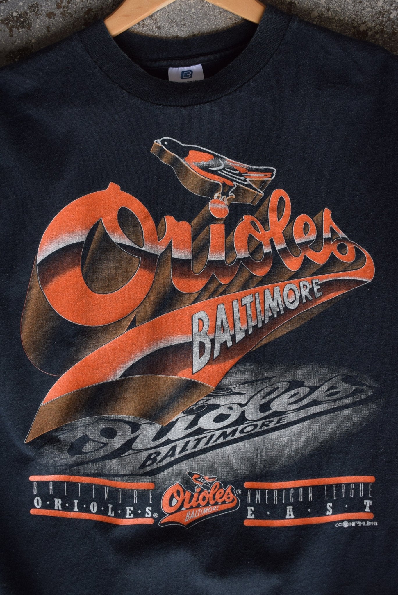 Vintage 1993 MLB Baltimore Orioles Tee (L) - Retrospective Store