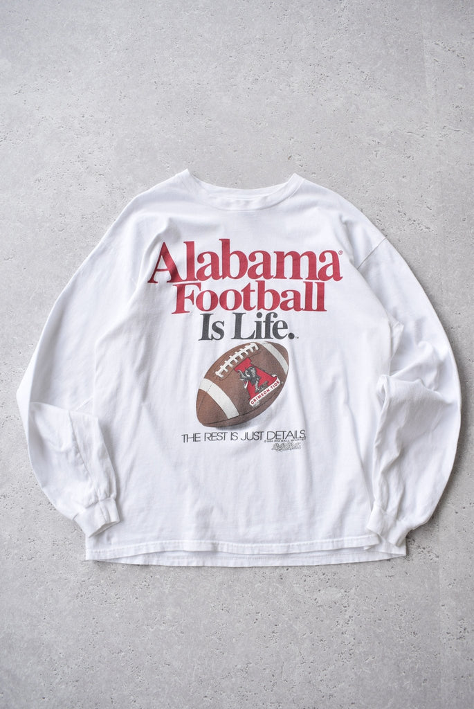 Vintage 1994 Alabama Football Is Life Long Sleeve Tee (L/XL) - Retrospective Store
