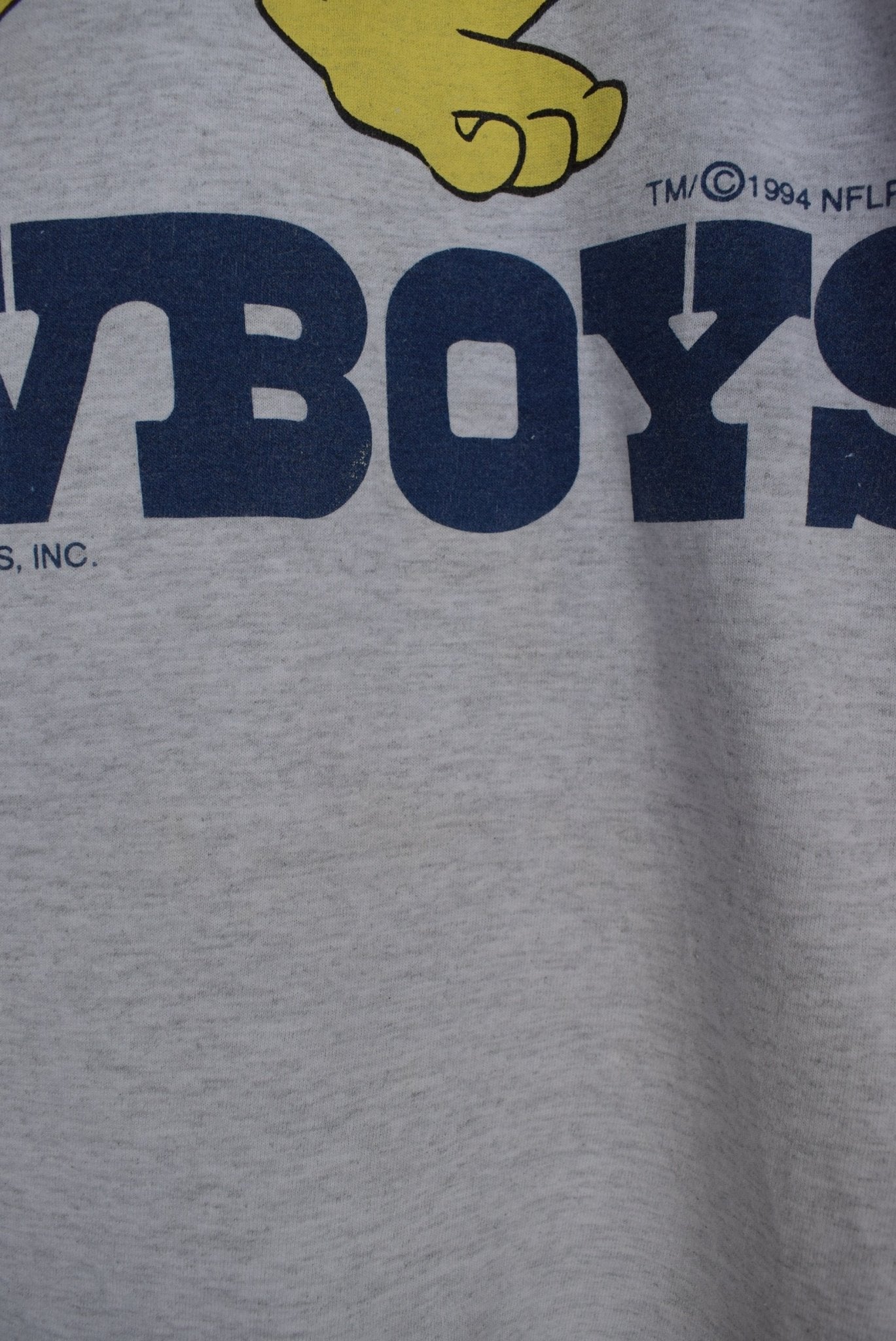Vintage 1994 Fred Flintstone x NFL Dallas Cowboys Tee (XXL) - Retrospective Store