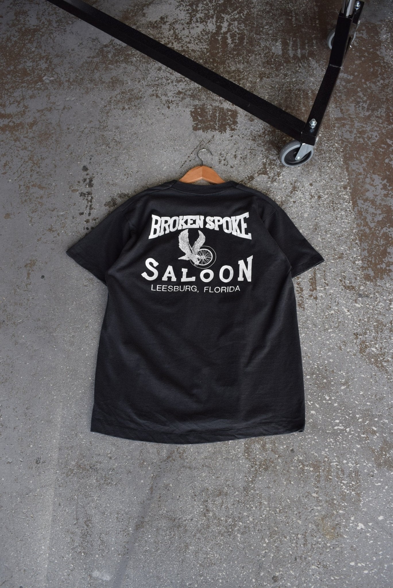 Vintage 1995 Broken Spoke Saloon Motorcycles Tee (M/L) - Retrospective Store