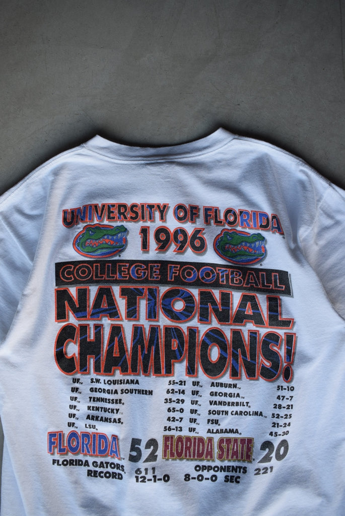 Vintage 1996 Florida Gators National Champions Tee (L) - Retrospective Store
