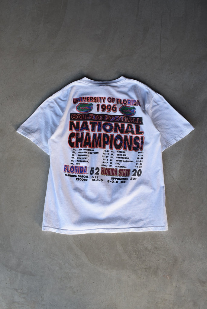 Vintage 1996 Florida Gators National Champions Tee (L) - Retrospective Store