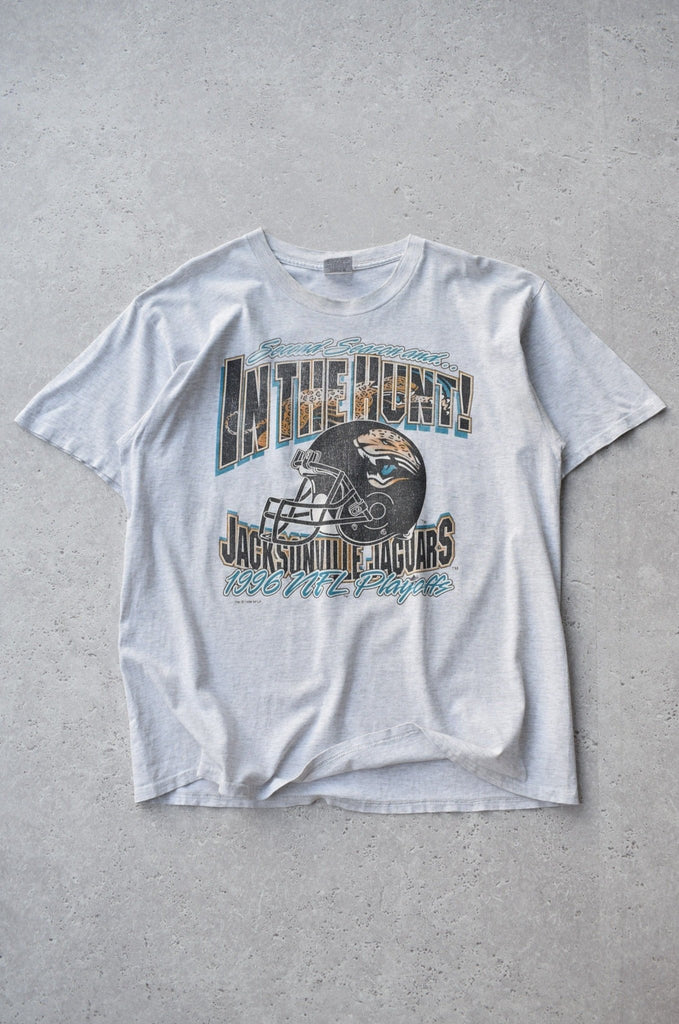 Vintage 1996 NFL Jacksonville Jaguars Playoffs Tee (XL) - Retrospective Store