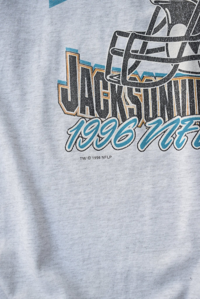 Vintage 1996 NFL Jacksonville Jaguars Playoffs Tee (XL) - Retrospective Store