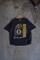 Vintage 1996 Warner Bros. Taz x NHL Boston Bruins Tee (L) - Retrospective Store