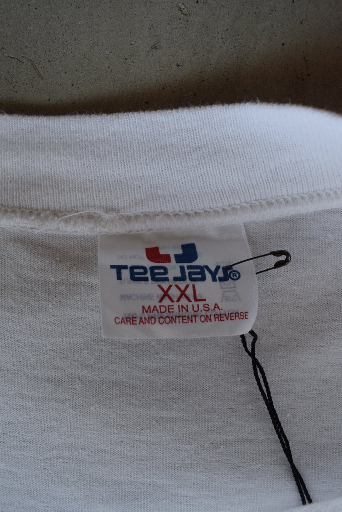 Vintage 1997 MLB Marlins vs Indians World Series Tee (XXL) - Retrospective Store
