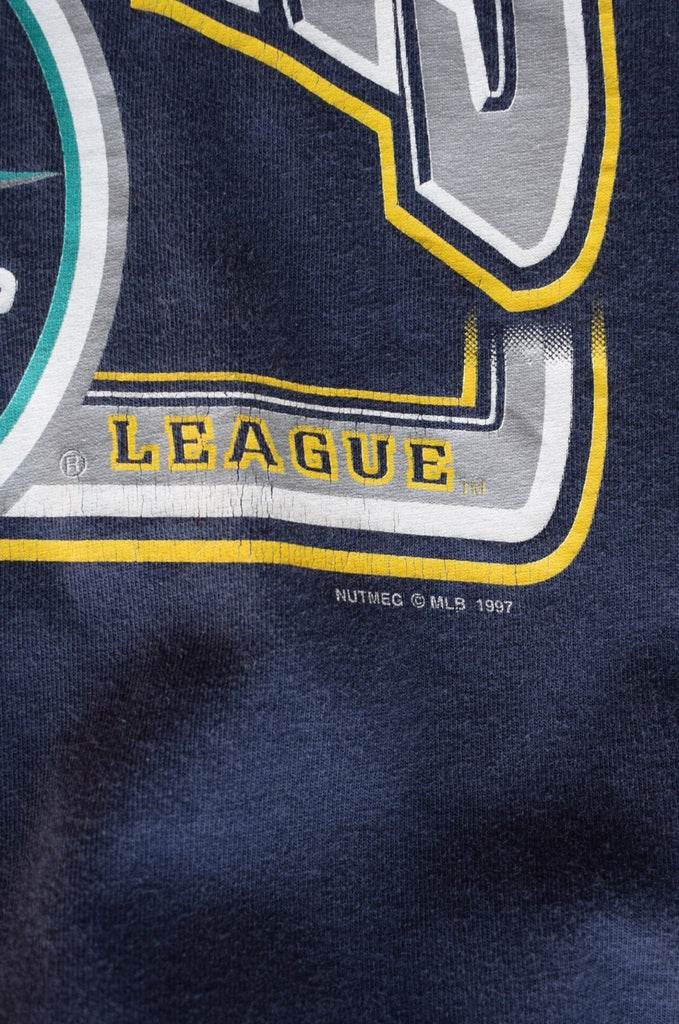 Vintage 1997 MLB Seattle Mariners Champions Tee (XL) - Retrospective Store