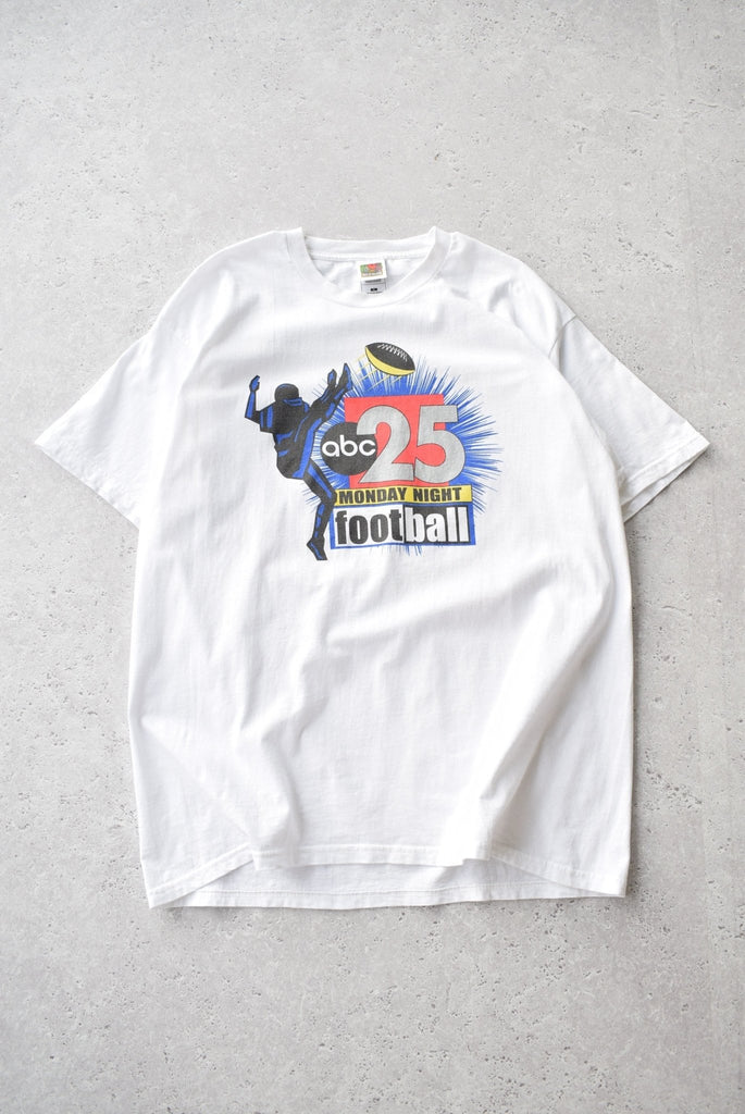 Vintage 1998 ABC Monday Night Football Tour Tee (XL) - Retrospective Store