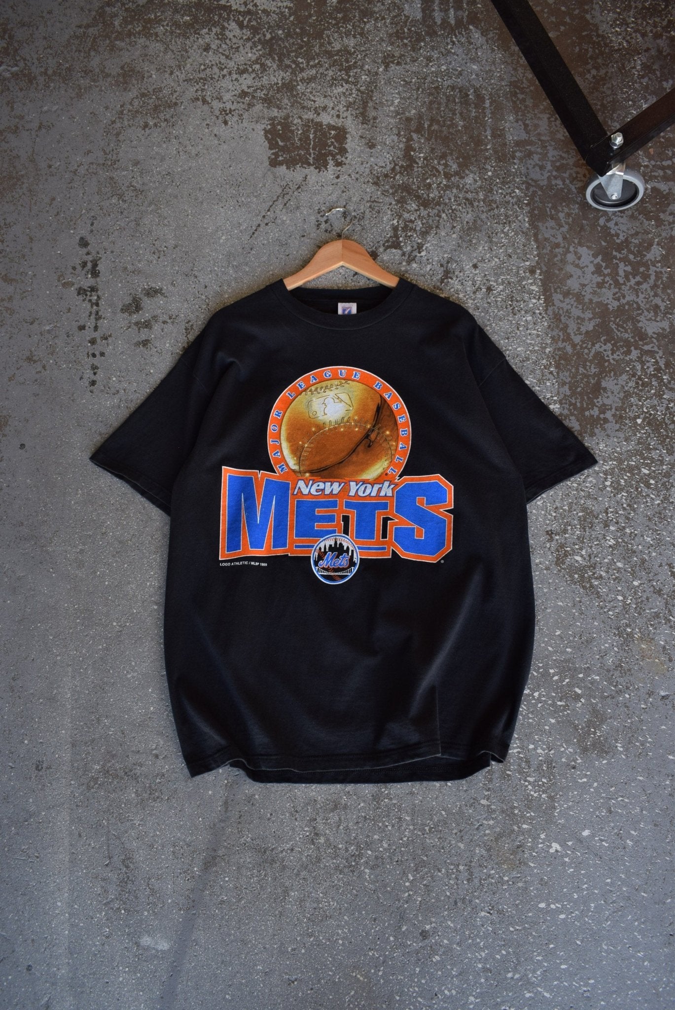Vintage 1999 MLB New York Mets Tee (L/XL) - Retrospective Store