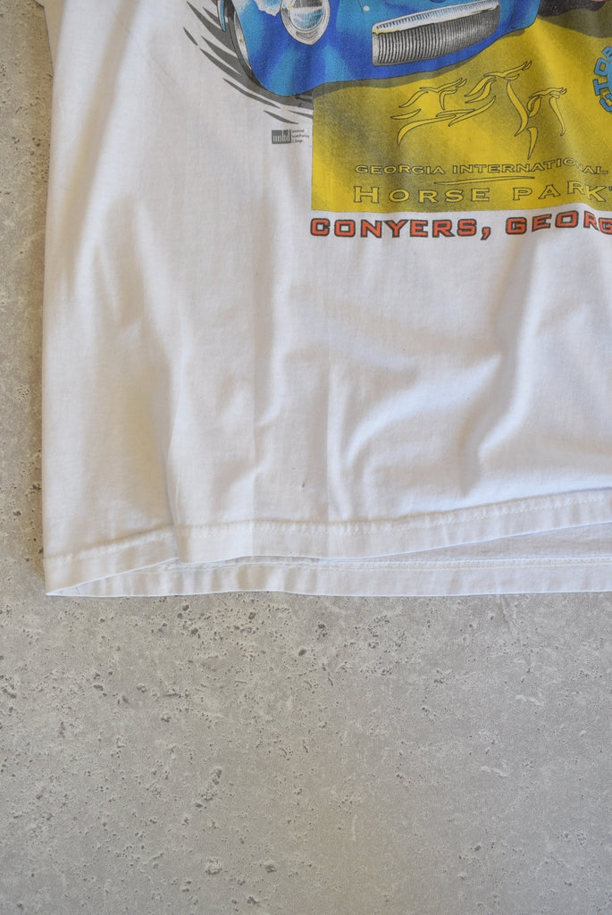 Vintage 1999 NASCAR Horsepower At The Horse Park Tee (L) - Retrospective Store