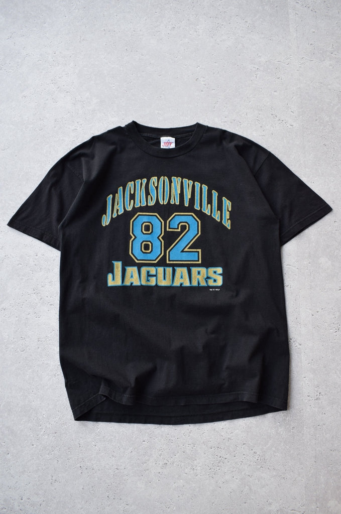 Vintage 2000 NFL Jacksonville Jaguars J. Smith Players Tee (XL/XXL) - Retrospective Store