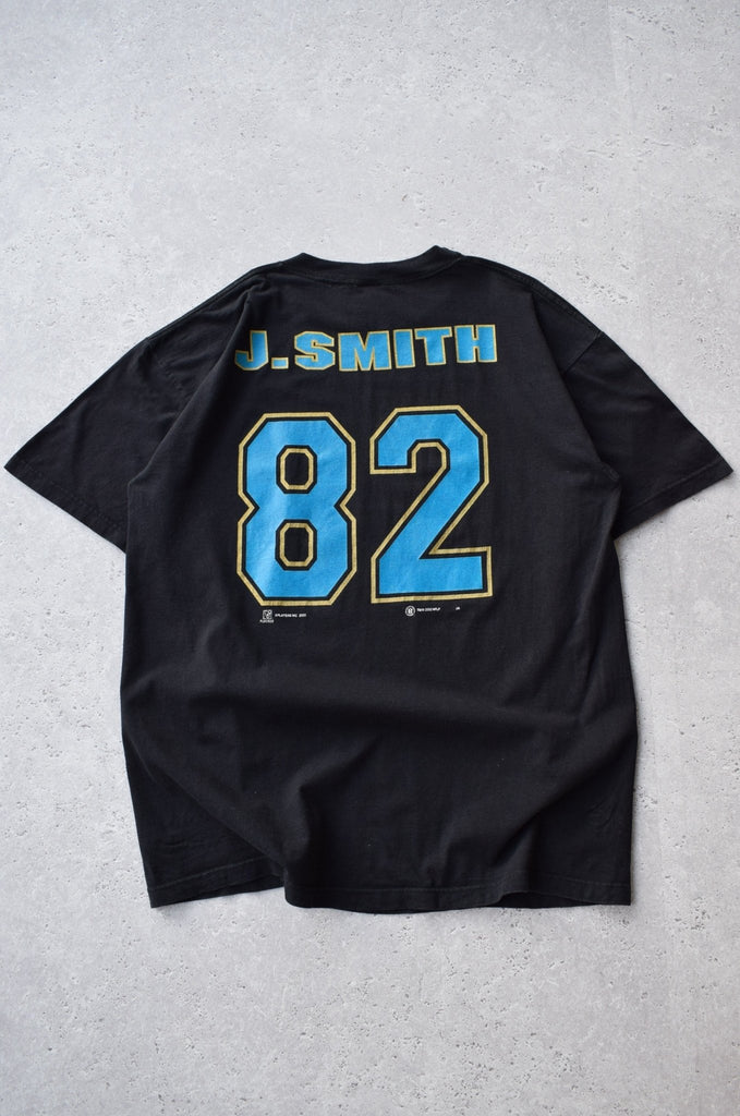 Vintage 2000 NFL Jacksonville Jaguars J. Smith Players Tee (XL/XXL) - Retrospective Store