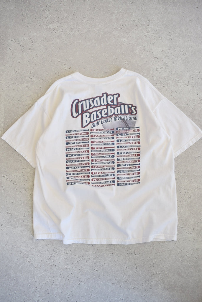 Vintage 2001 Crusader Baseball Invitational Tee (XL) - Retrospective Store