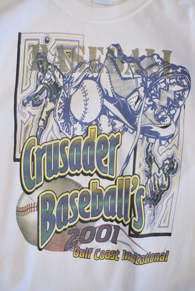Vintage 2001 Crusader Baseball Invitational Tee (XL) - Retrospective Store