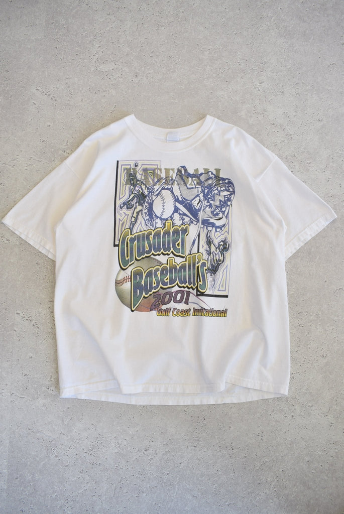 Vintage 2001 Crusader Baseball Invitational Tee (XL) - Retrospective Store