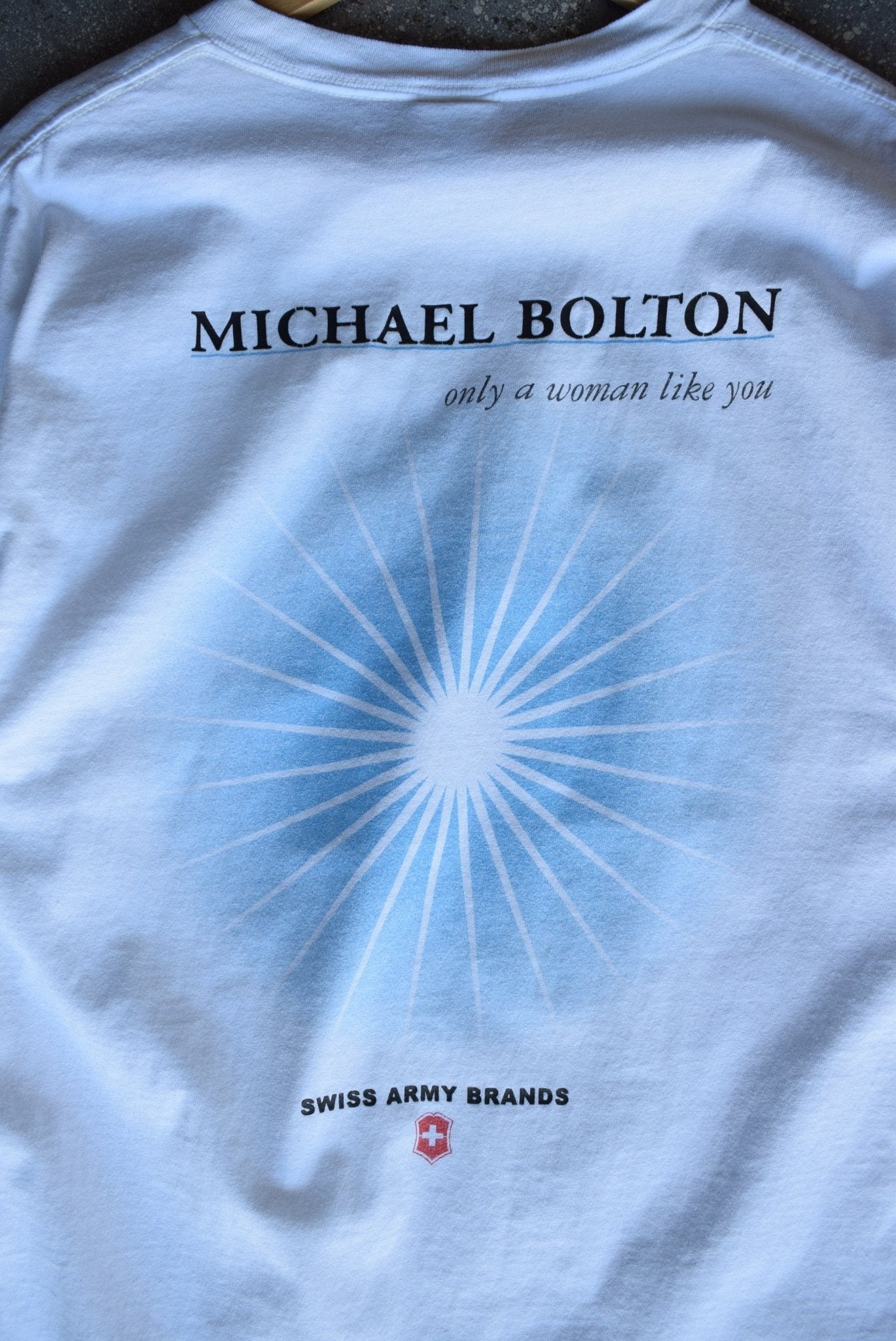 Vintage 2002 Michael Bolton Only A Woman Like You Tee (L) - Retrospective Store