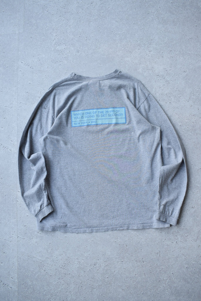 Vintage 2002 Nike New York City Marathon Long Sleeve Tee (L) - Retrospective Store
