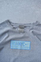 Vintage 2002 Nike New York City Marathon Long Sleeve Tee (L) - Retrospective Store