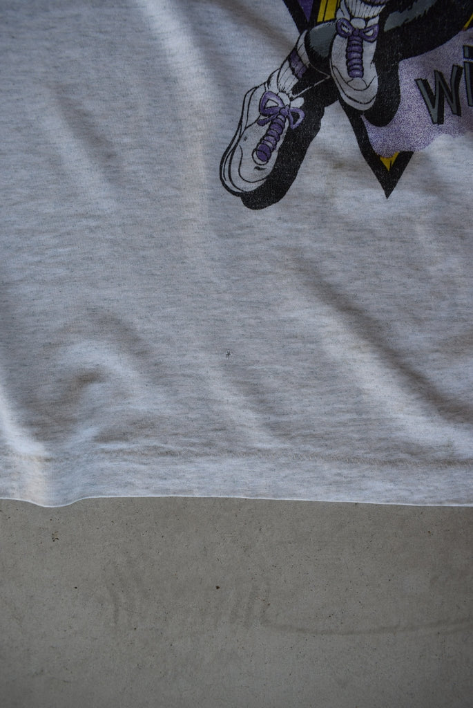 Vintage 80s Kansas State University Wildcats Tee (M) - Retrospective Store