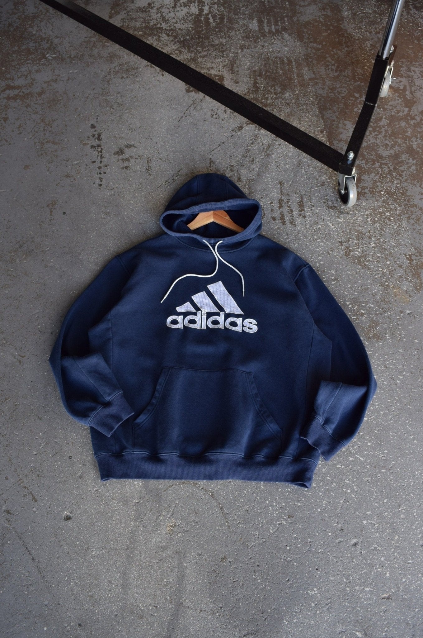 Adidas embroidered hoodie clearance