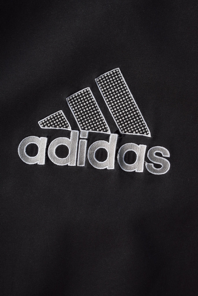 Vintage 90s Adidas Embroidered Spellout Sweater (XL) - Retrospective Store