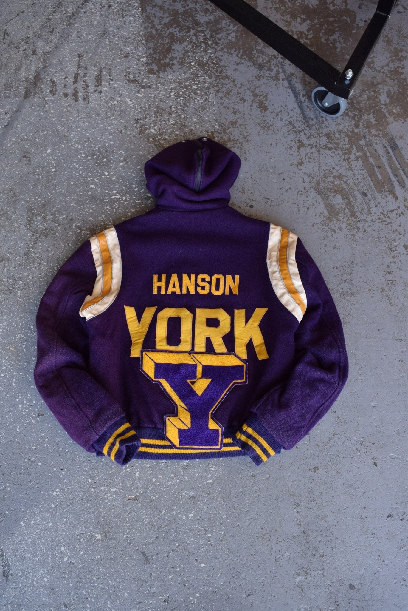 Vintage 90s Hanson York Varsity Jacket (S) - Retrospective Store