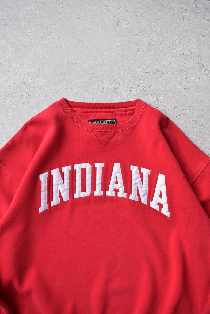 Vintage 90s Indiana University Embroidered Sweater (XL) - Retrospective Store