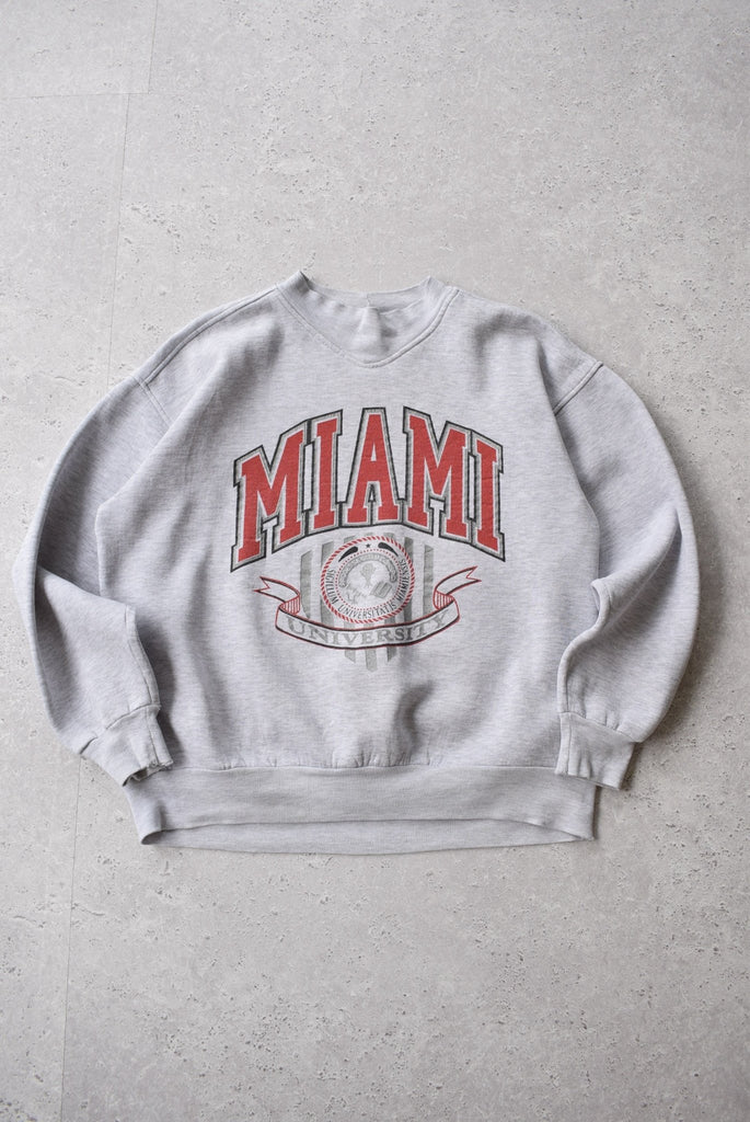 Vintage 90s Miami University Sweater (M) - Retrospective Store