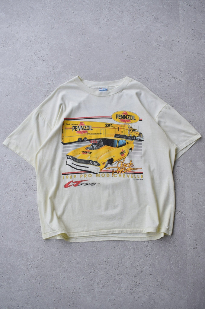 Vintage 90s NASCAR Chavelle Tee (XL) - Retrospective Store