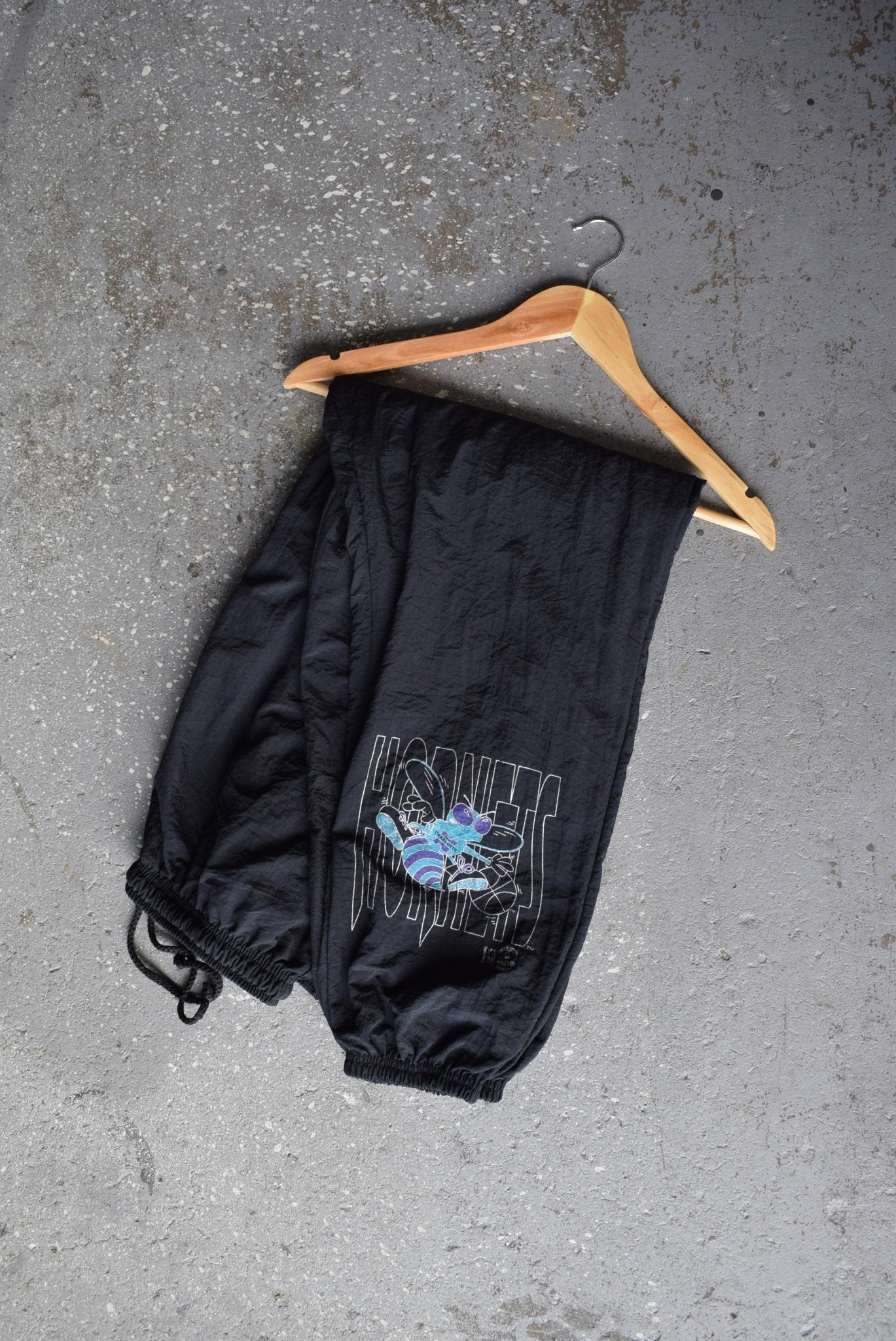 Vintage 90s NBA Charlotte Hornets Warm Up Pants (L/XL) - Retrospective Store