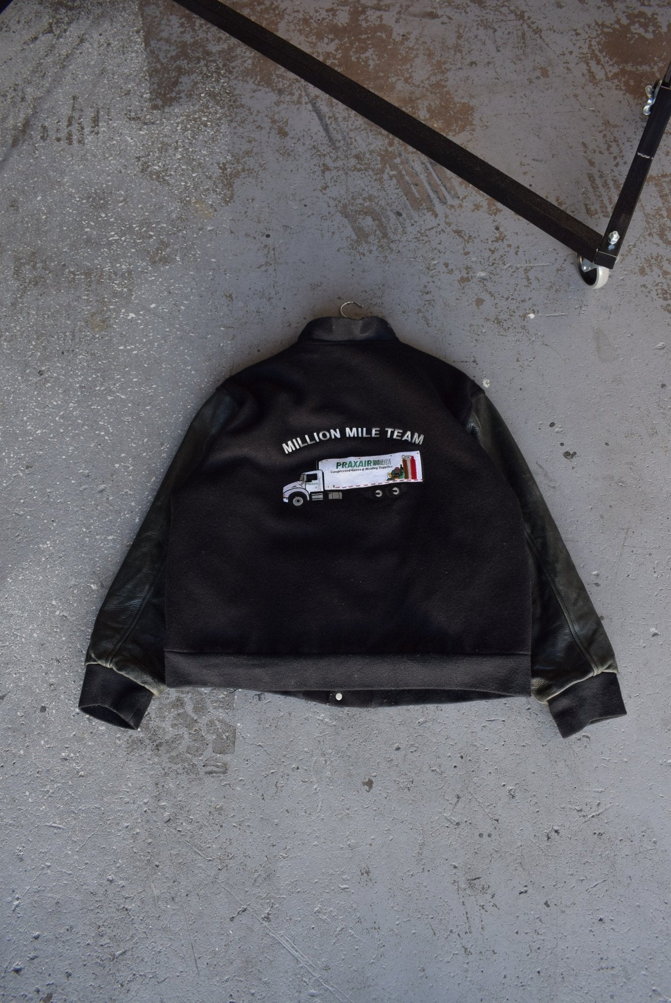 Vintage 90s Praxair Million Mile Team Varsity Jacket (XL) - Retrospective Store