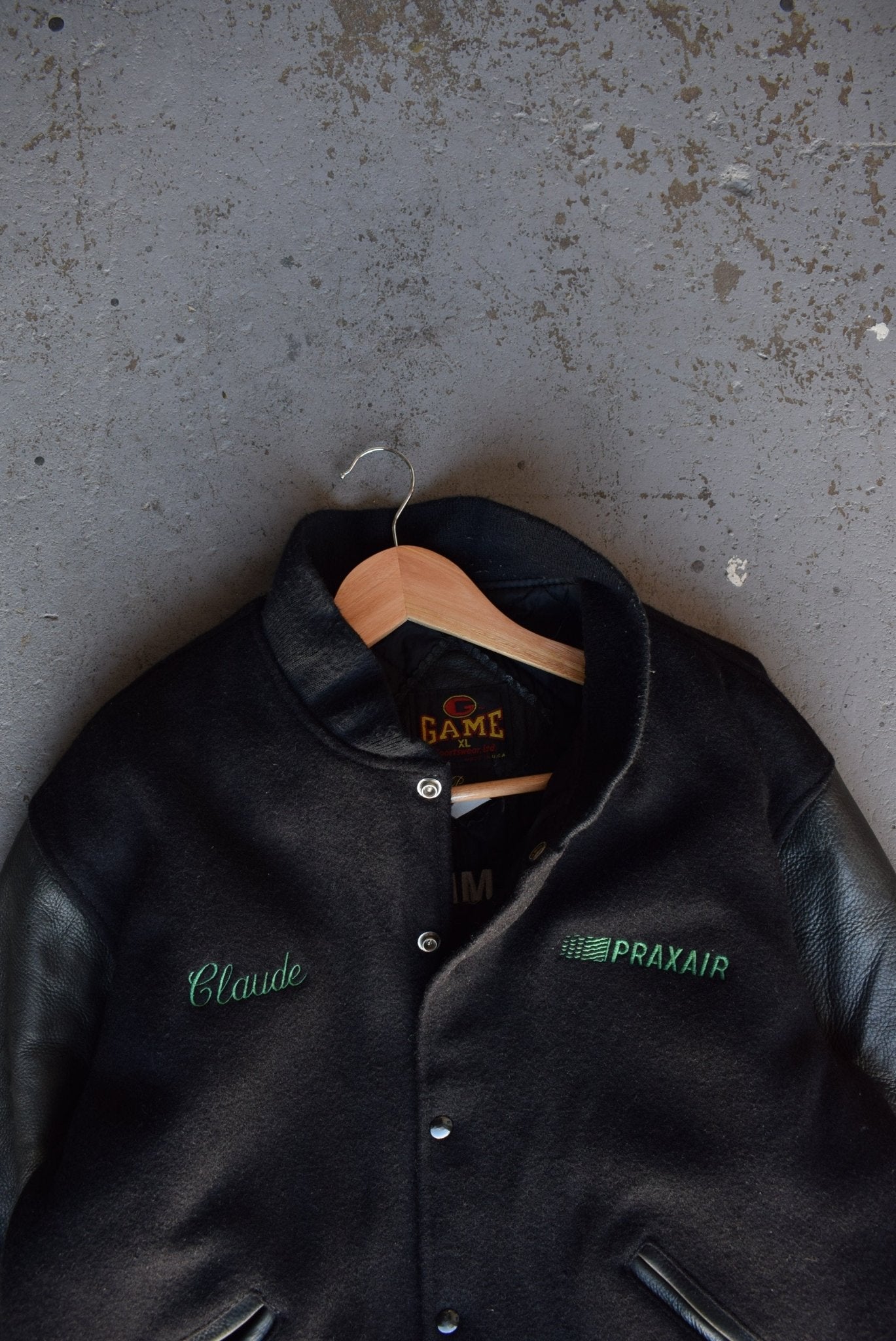 Vintage 90s Praxair Million Mile Team Varsity Jacket (XL) - Retrospective Store
