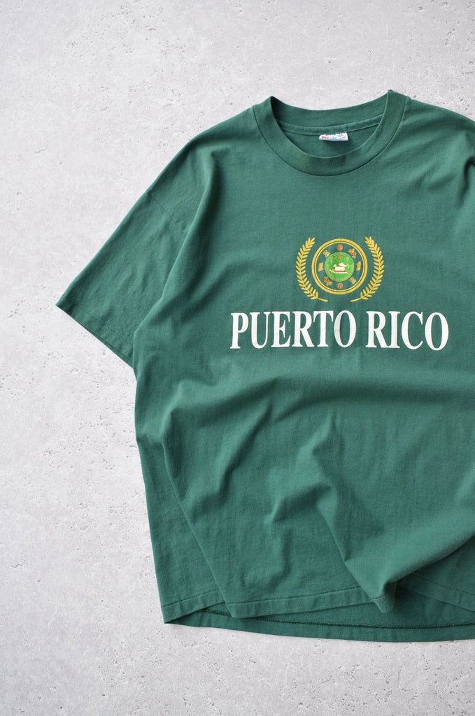Vintage 90s Puerto Rico Tee (L) - Retrospective Store