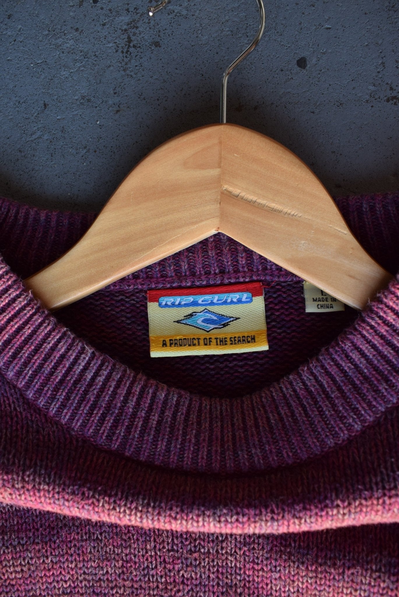 Vintage 90s Ripcurl Knit (L) - Retrospective Store