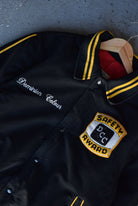Vintage 90s Safety Award DCC Corduroy Varsity Jacket (L) - Retrospective Store