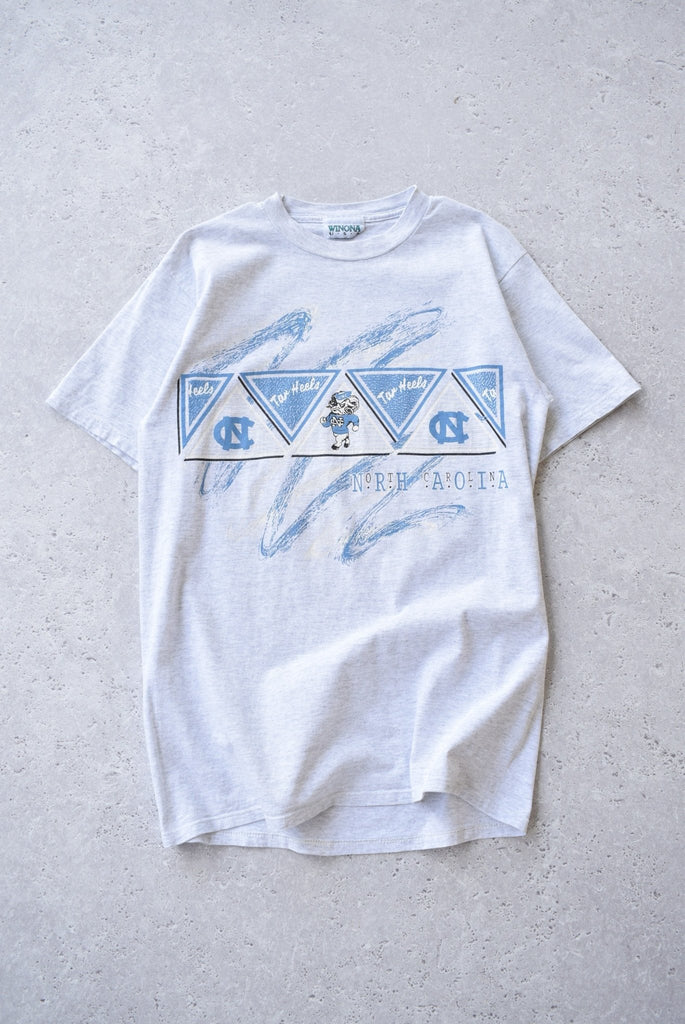 Vintage 90s University of North Carolina Tarheels Tee (S) - Retrospective Store
