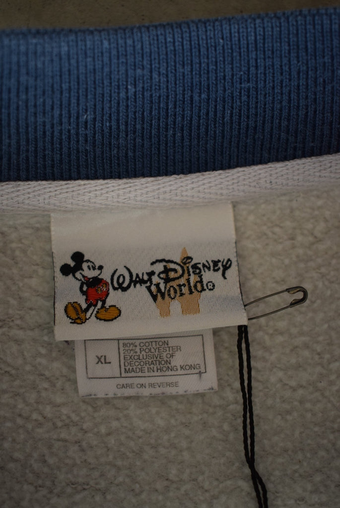 Vintage 90s Walt Disney World Tour Embroidered Sweater (XL) - Retrospective Store