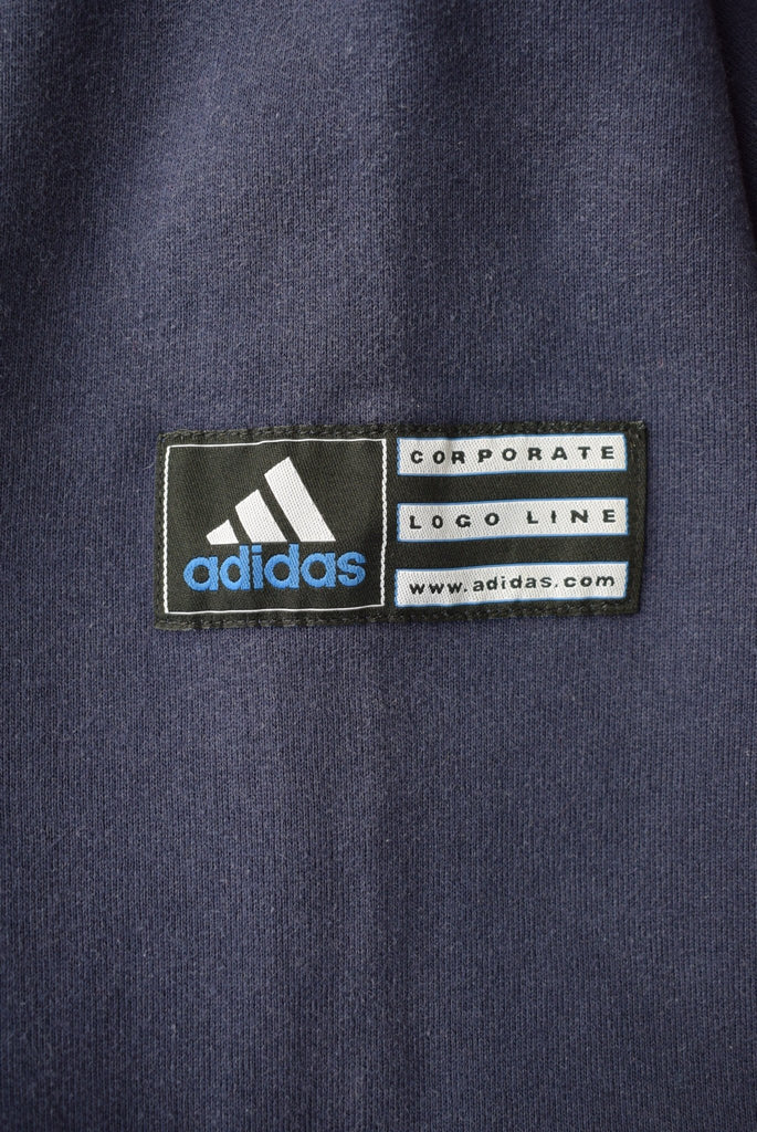 Vintage Adidas Classic Logo 1/4 Zip Sweater (M) - Retrospective Store