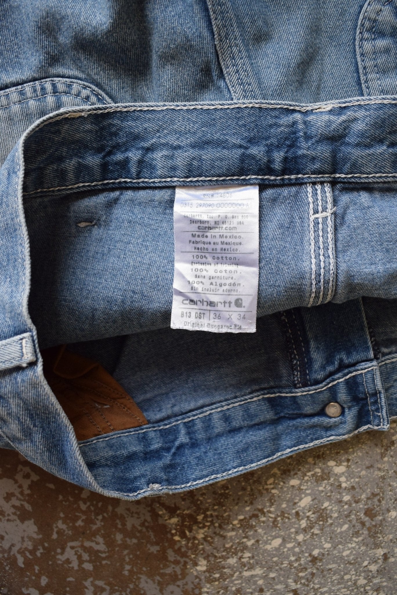 Vintage Carhartt Carpenter Jeans 36 Retrospective Store