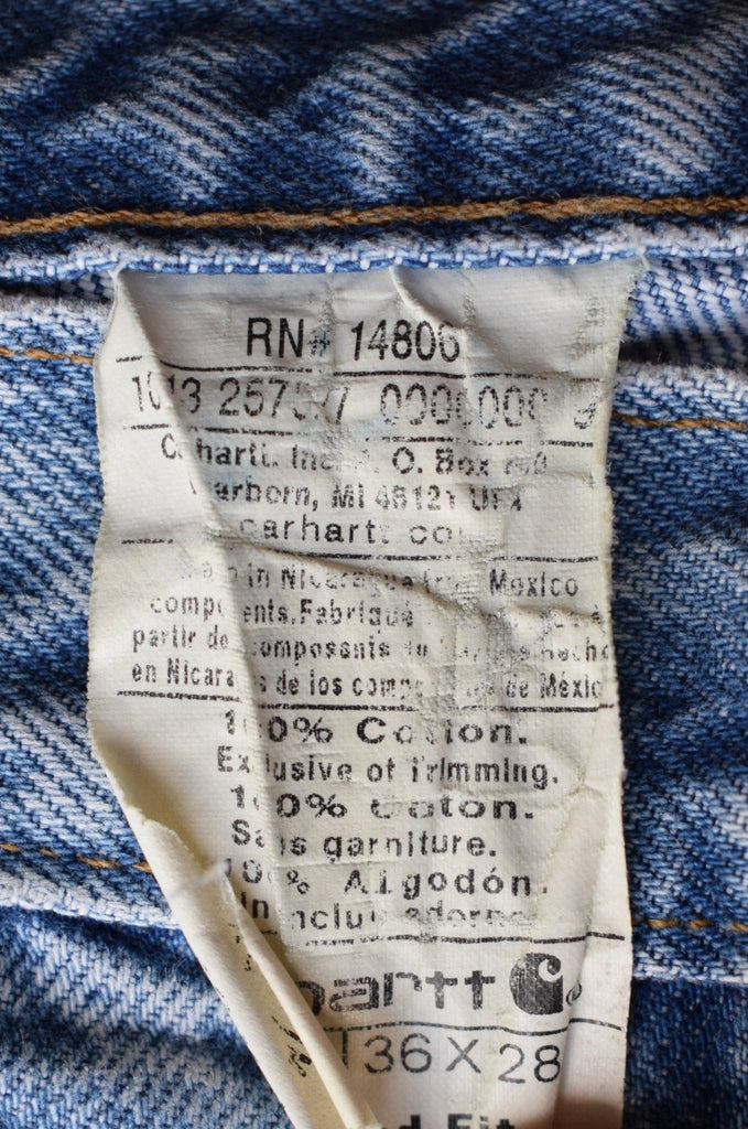 Vintage Carhartt Carpenter Jeans (W35) - Retrospective Store