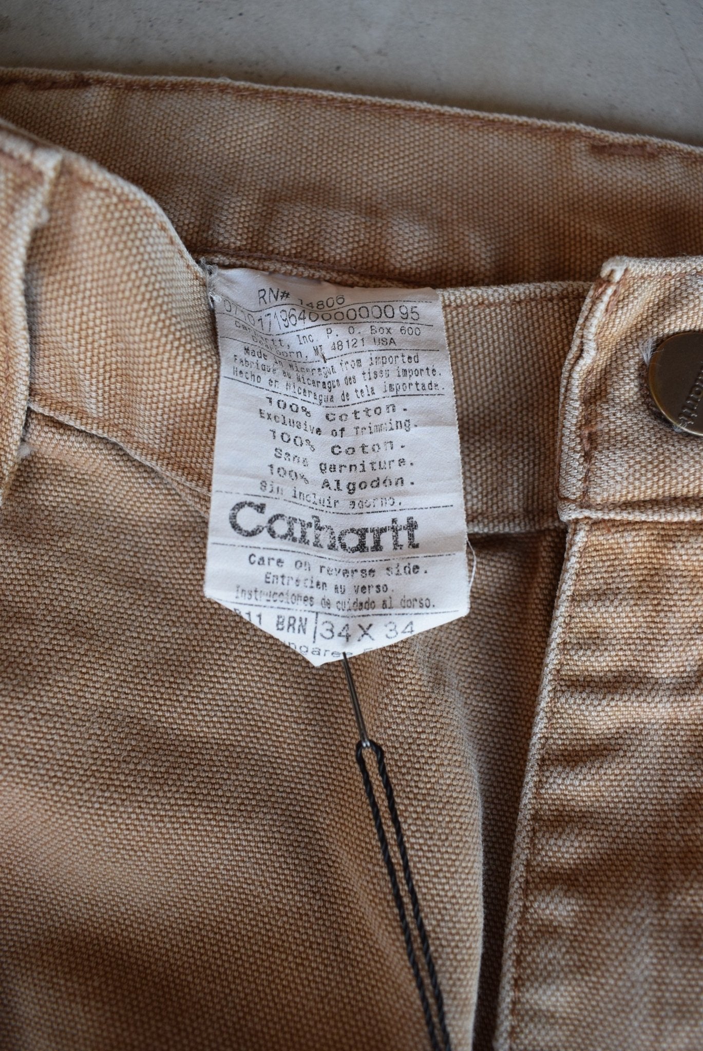 Vintage Carhartt Carpenter Pants (W34) - Retrospective Store