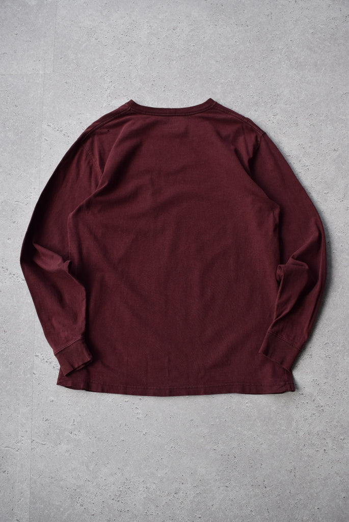 Vintage Carhartt Classic Logo Long Sleeve Tee (L) - Retrospective Store
