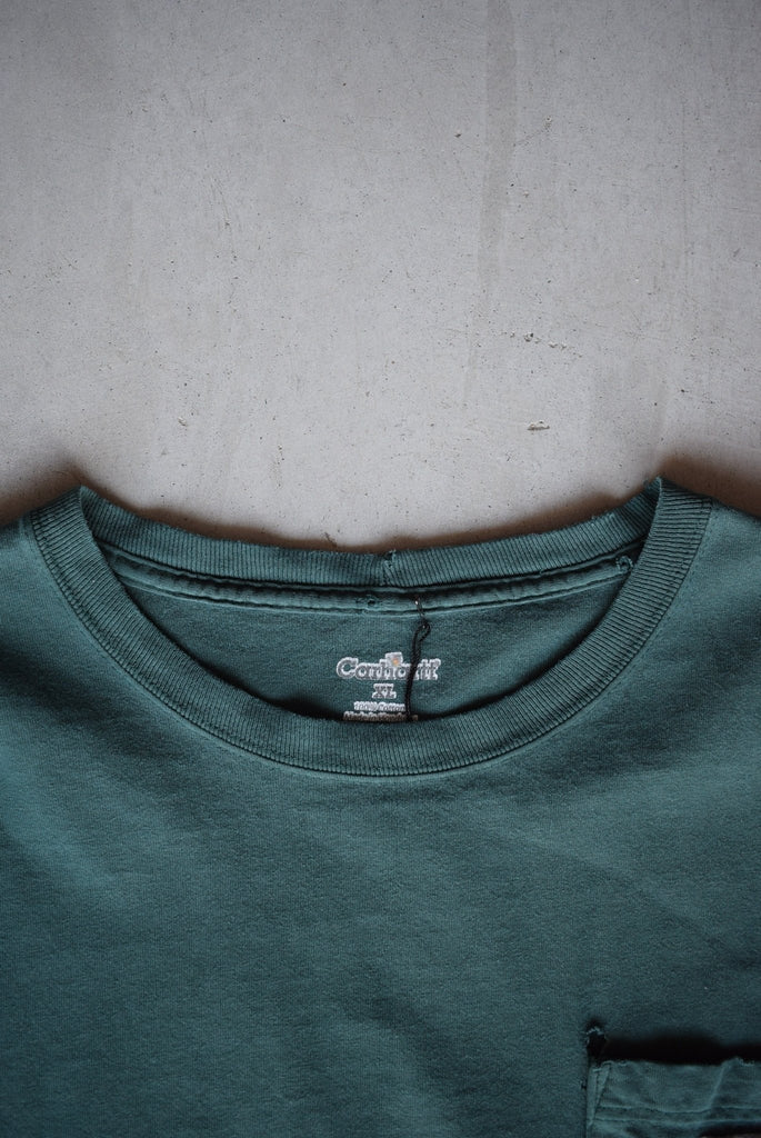 Vintage Carhartt Classic Logo Pocket Tee (XXL) - Retrospective Store
