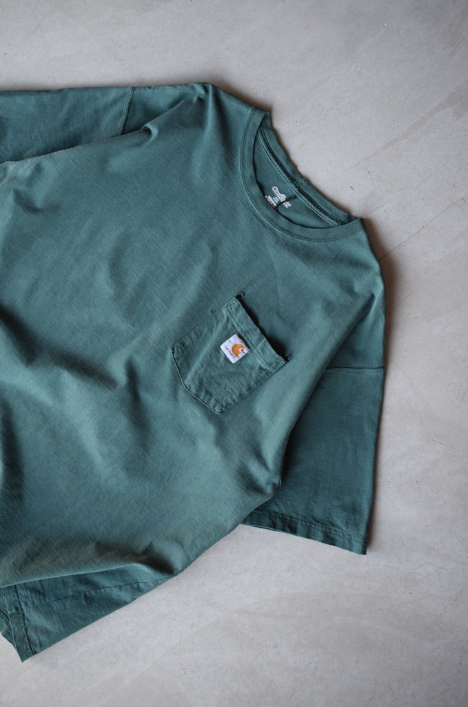 Vintage Carhartt Classic Logo Pocket Tee (XXL) - Retrospective Store