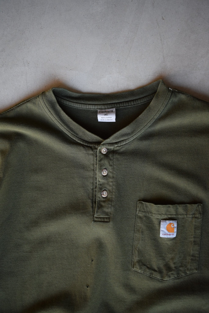 Vintage Carhartt Classic Logo Tee (XL/XXL) - Retrospective Store