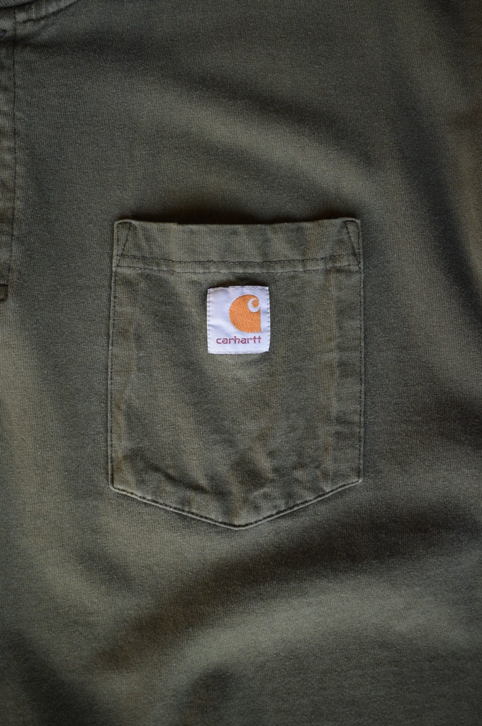 Vintage Carhartt Classic Logo Tee (XL/XXL) - Retrospective Store