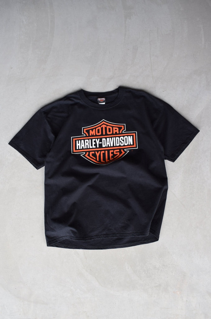 Vintage Harley Davidson Classic Logo Tee (XL) - Retrospective Store