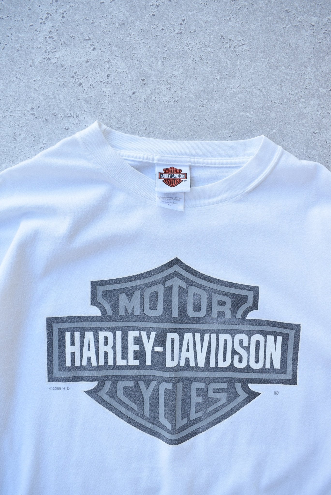 Vintage Harley Davidson Motorcycles Long Sleeve Tee (XL) - Retrospective Store